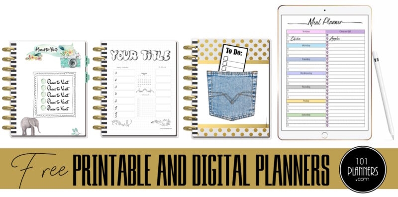 FREE Printable Planner Instant Download