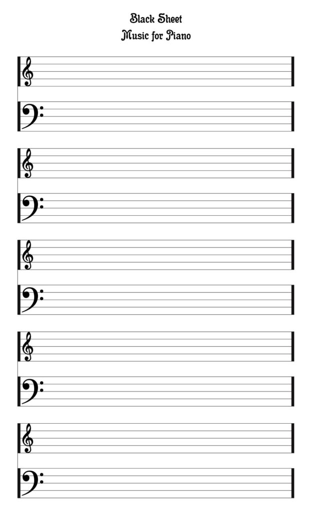 Free Printable Staff Paper Free Printable Templates