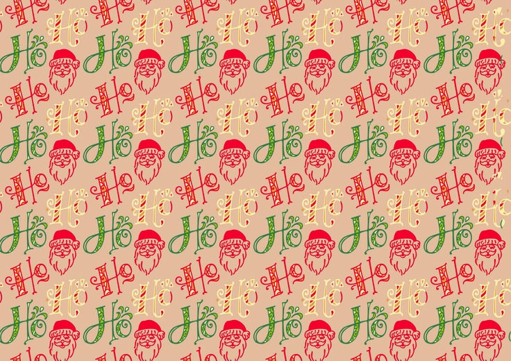 Free Printable Xmas Wrapping Paper Vintage Christmas Wrapping Paper 