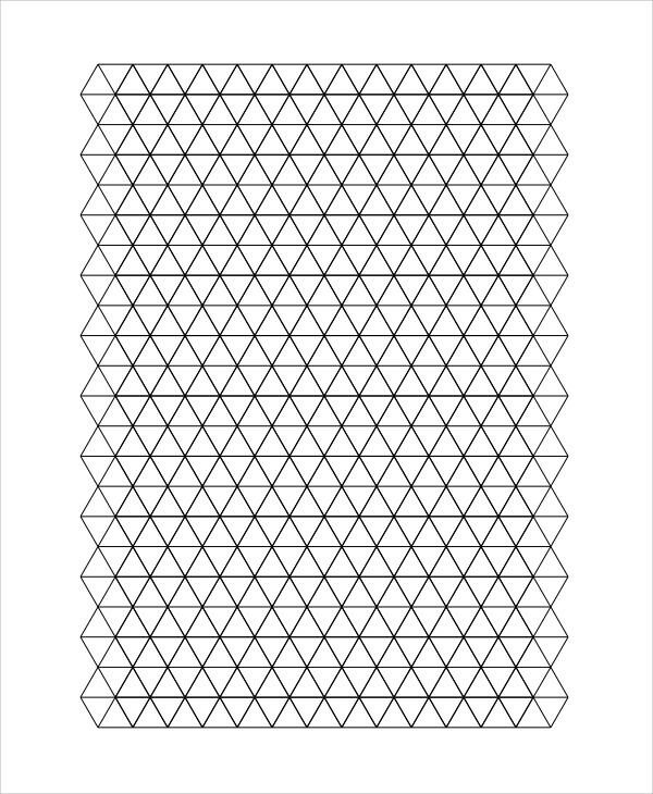 Free Triangle Graph Paper Printable PDF Get Graph Paper