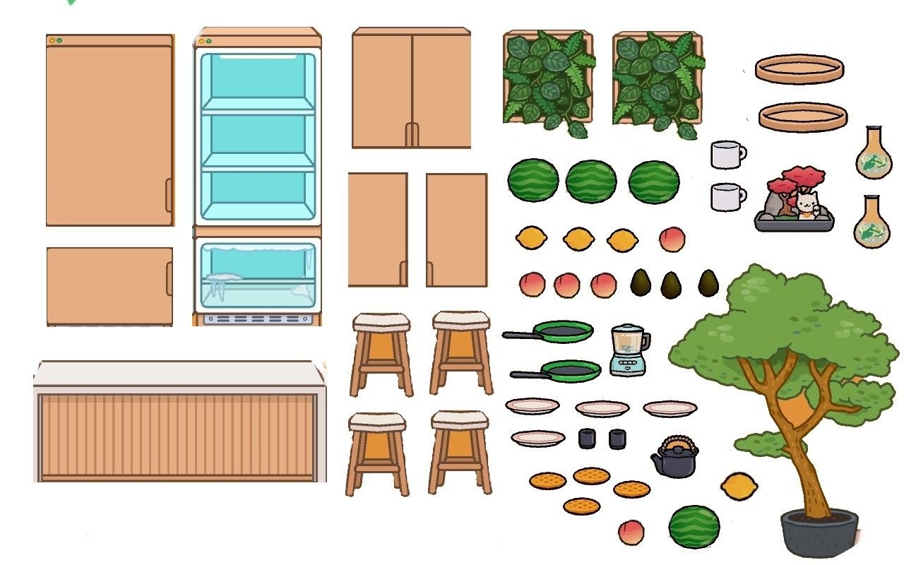 Furniture Toca Boca Paper Doll Printable Printable Word Searches