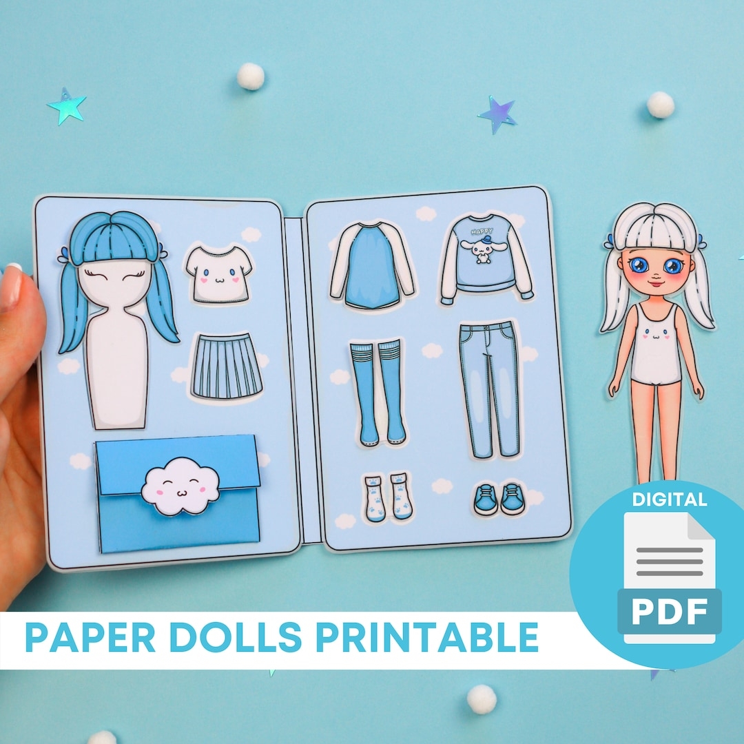 Girl Paper Doll Printable Isgb edu ar