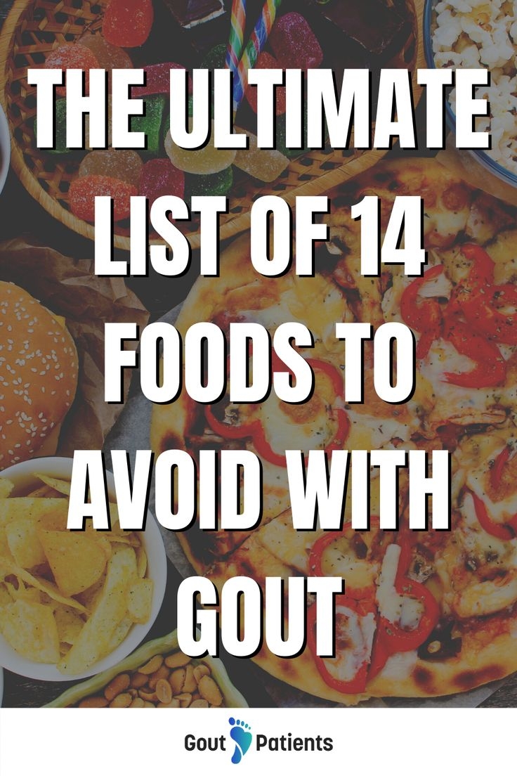 Gout Diet Foods To Avoid List Printable Chart