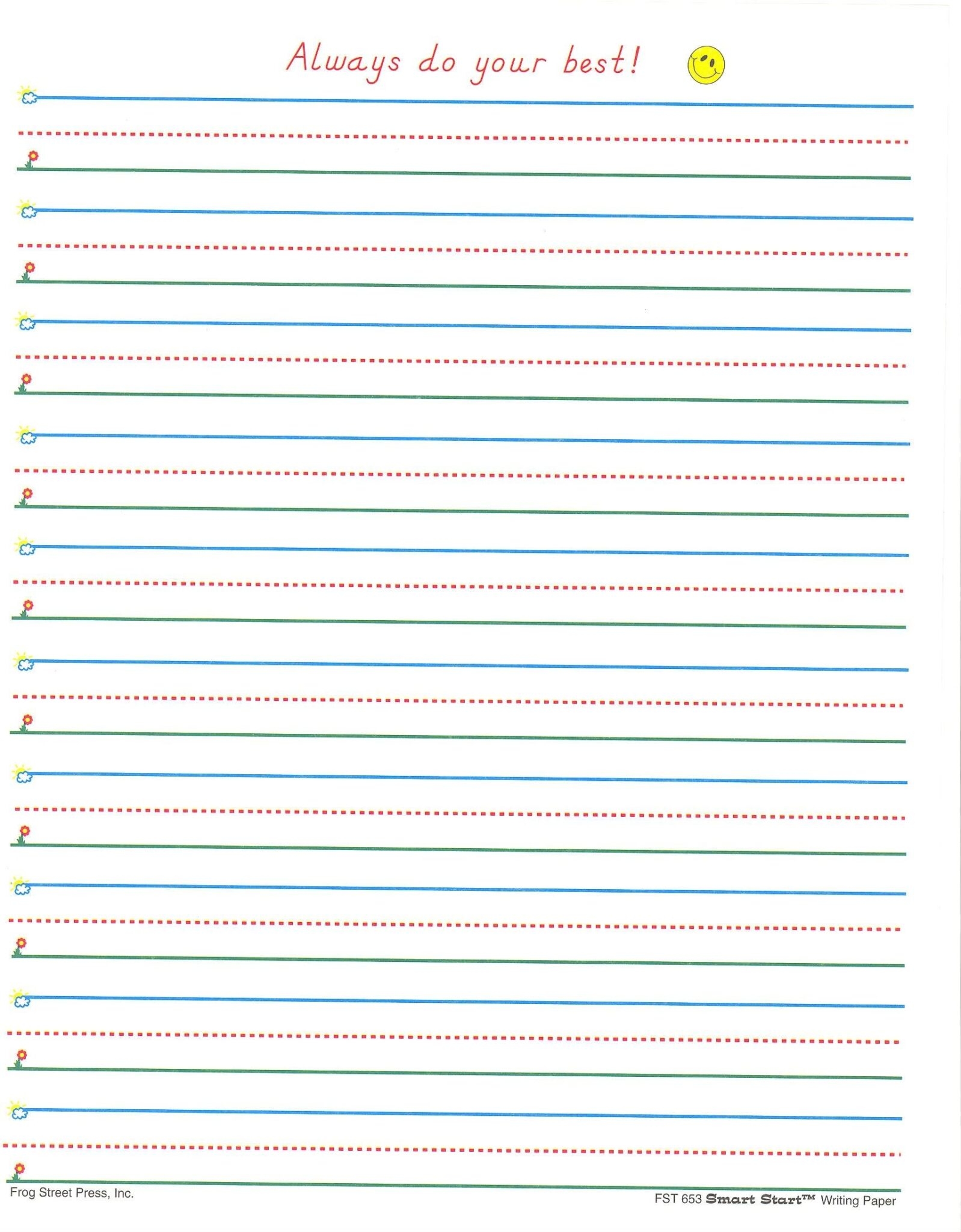 Grade 1 Writing Paper Printable Printable Worksheets