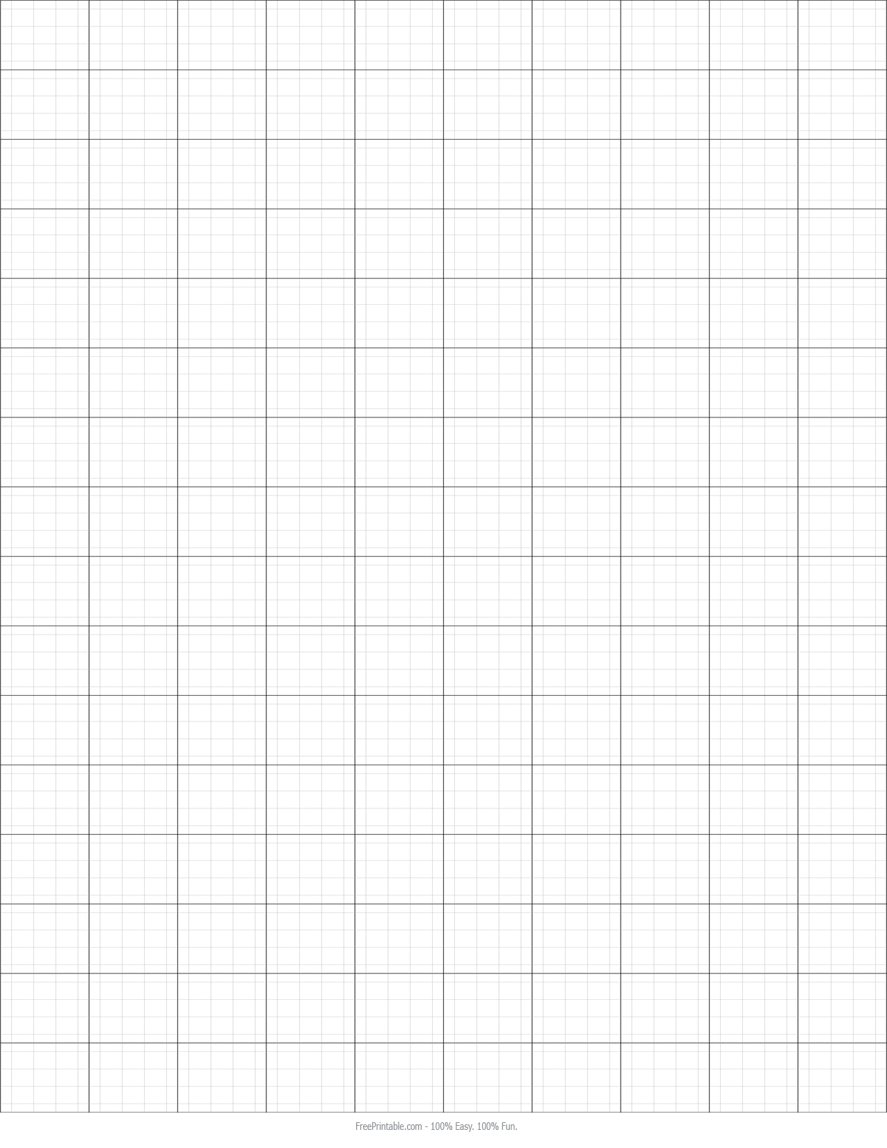Graph Paper Template 8 5 X 11 Printable Printable Graph Paper Ponasa