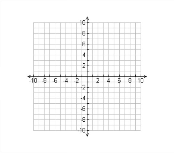 Graphing Paper Printable With Numbers