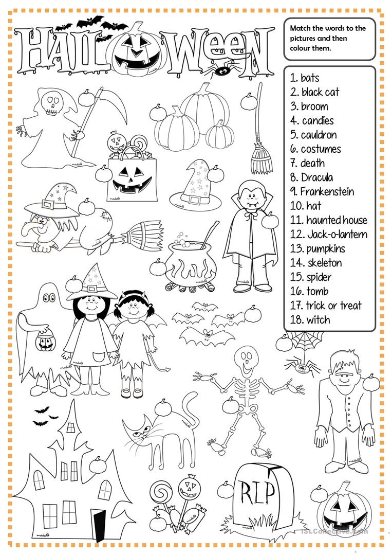 Halloween Activities Printable Worksheets AlphabetWorksheetsFree