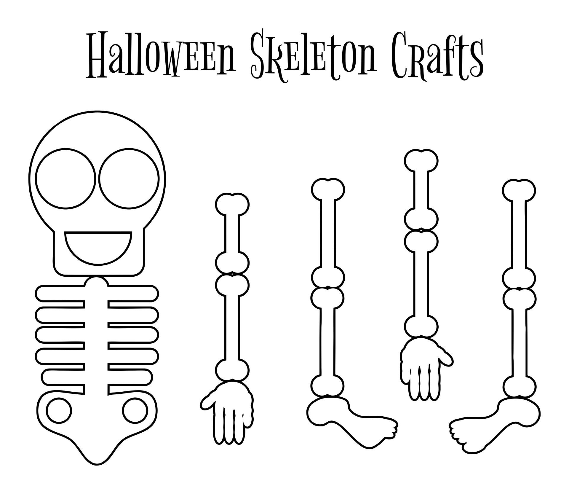 Halloween Paper Crafts 15 Free PDF Printables Printablee