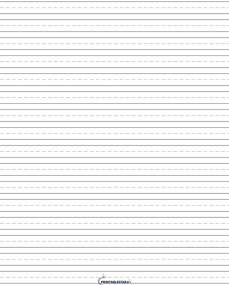 Handwriting Paper PDF Printable Penmanship Paper FREE Download 