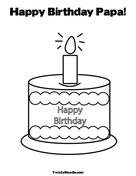 Happy Birthday Papa Printable Cards