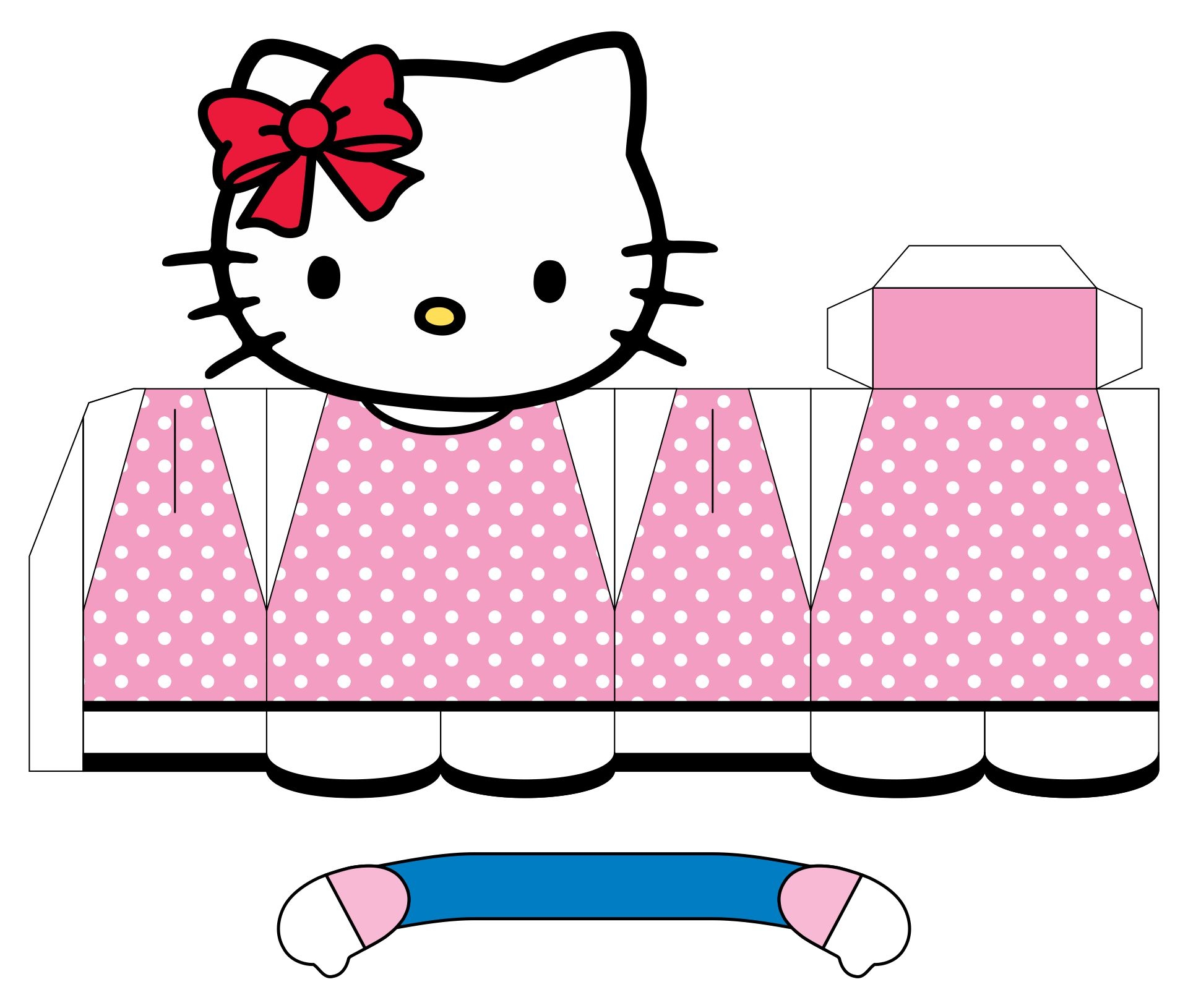 Hello Kitty Paper Doll Printable Lights Crystal