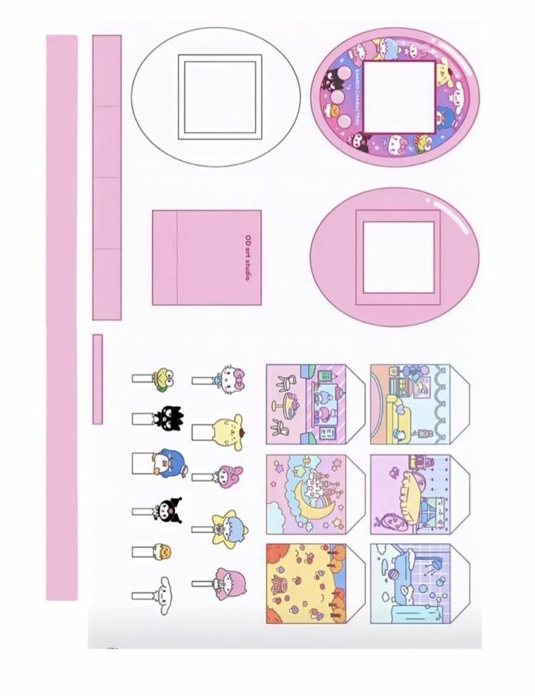 Hello Kitty Paper Doll Printable