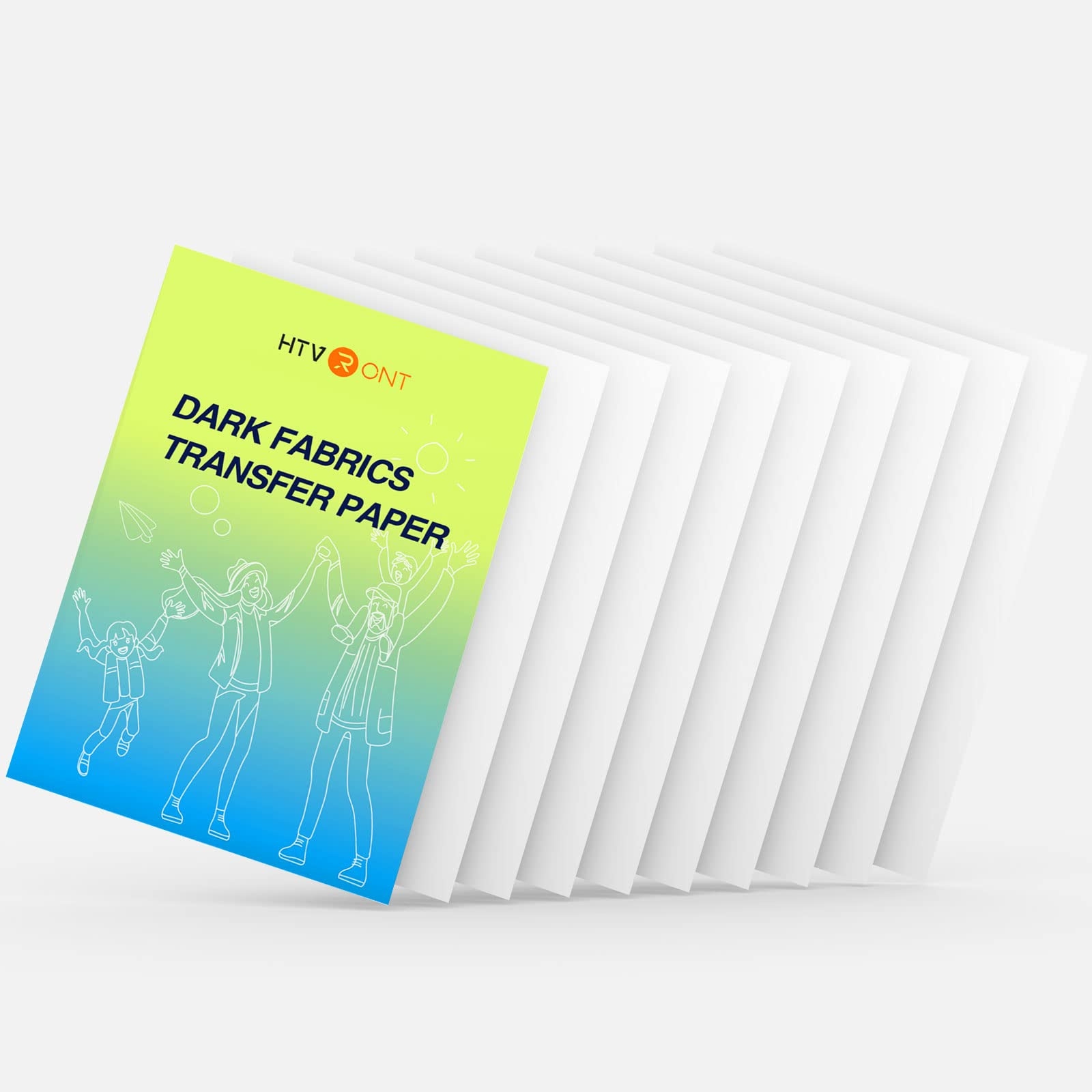 HTVRONT Heat Transfer Paper For Dark Fabrics Printable Heat Transfer HTVRONT Heat Transfer Paper For Dark Fabrics Printable Heat Transfer