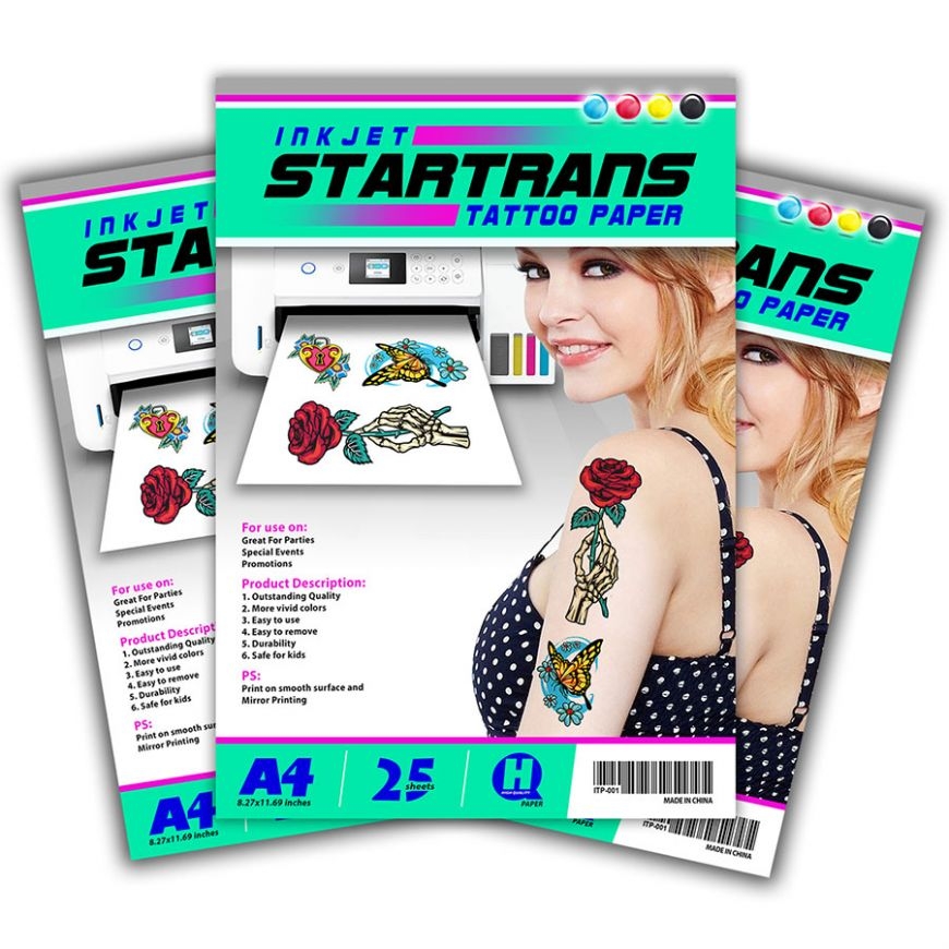 Inkjet Printable Tattoo Transfer Paper Gecko Paper Worksheets Library
