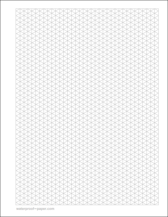Isometric Drawing Paper Pdf Warehouse Of Ideas