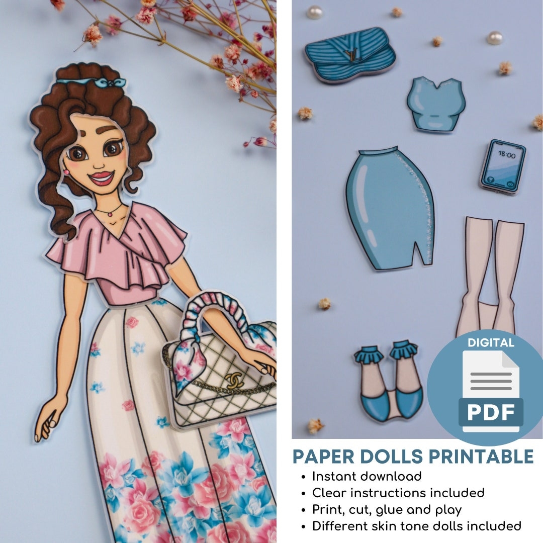 Kate Made Paper Doll Printable NBKomputer