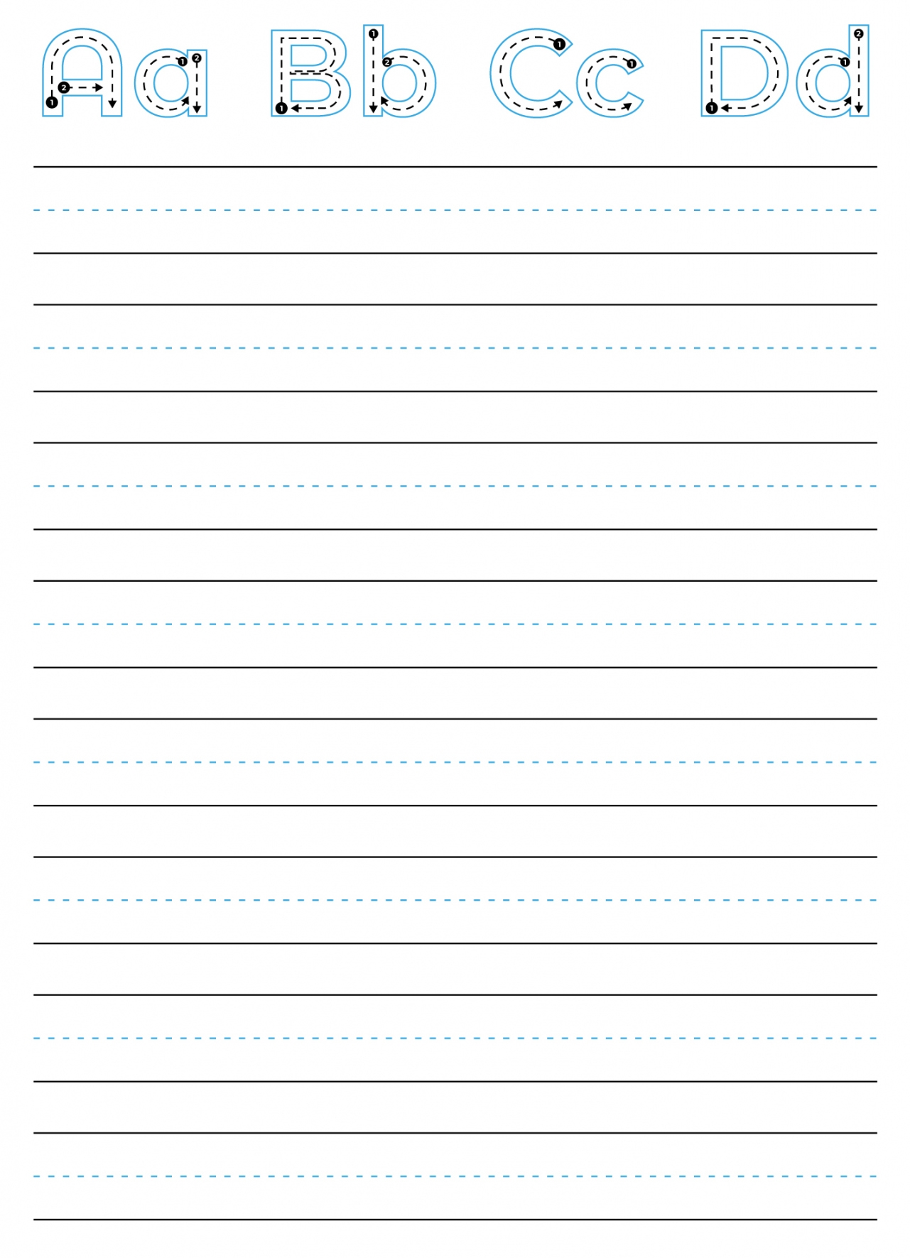 Kindergarten Paper Printable Fun Learning Activities All FREE Printables