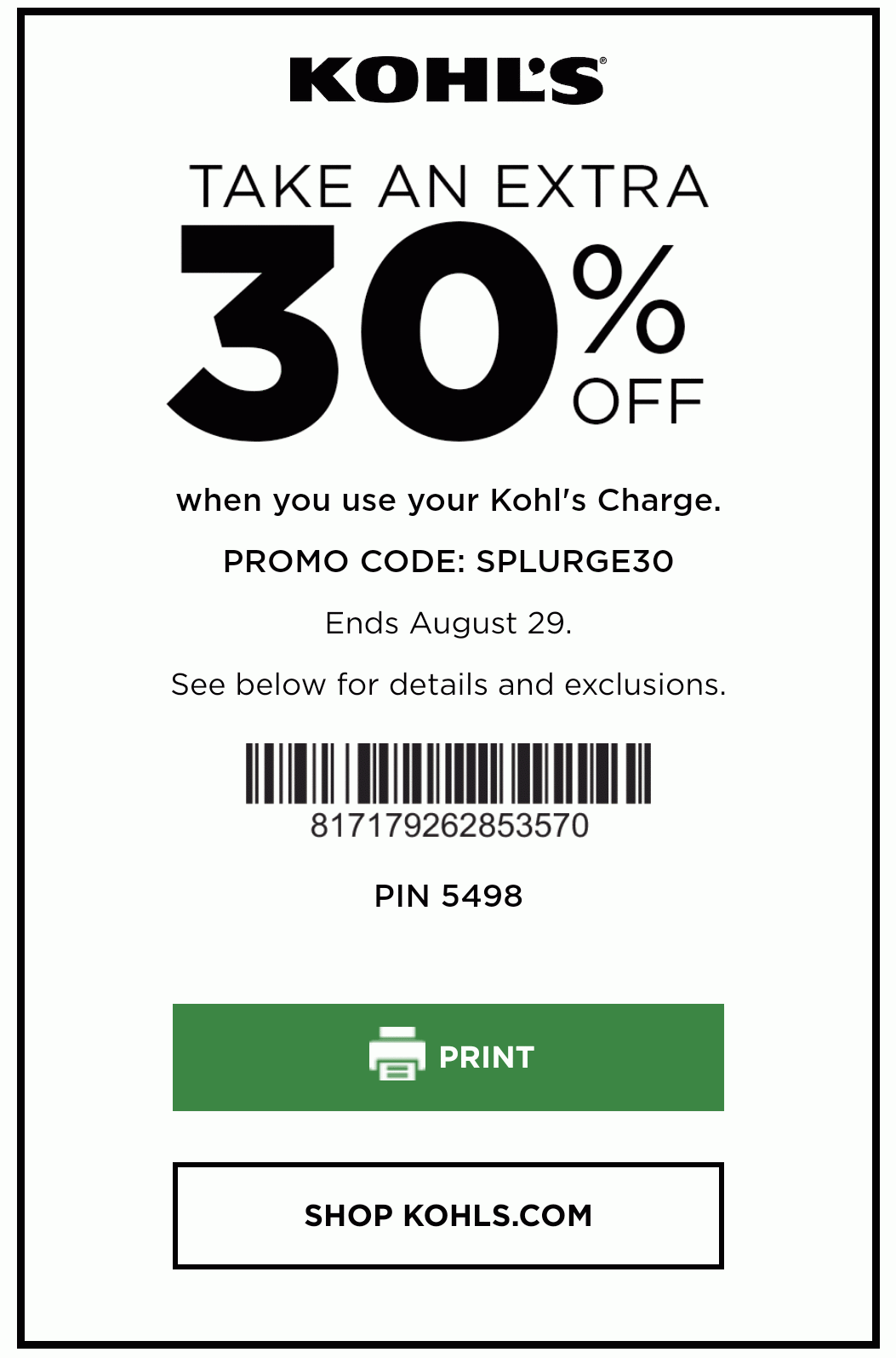 Kohls In Store Coupon 2024 Bessy Lorena