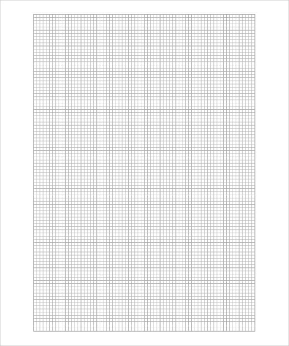 Large Graph Paper Printable PDF