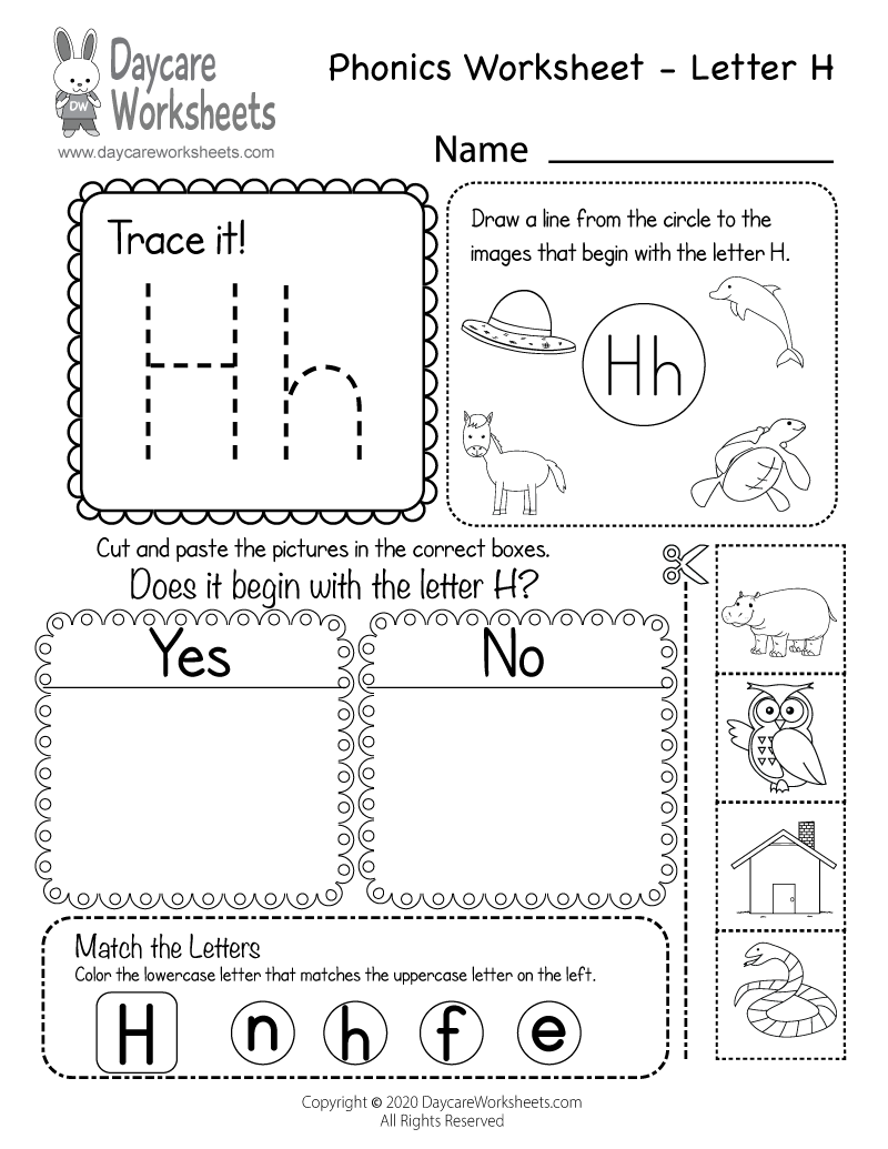 Large Printable Letter H Letter Tracing Worksheets My XXX Hot Girl
