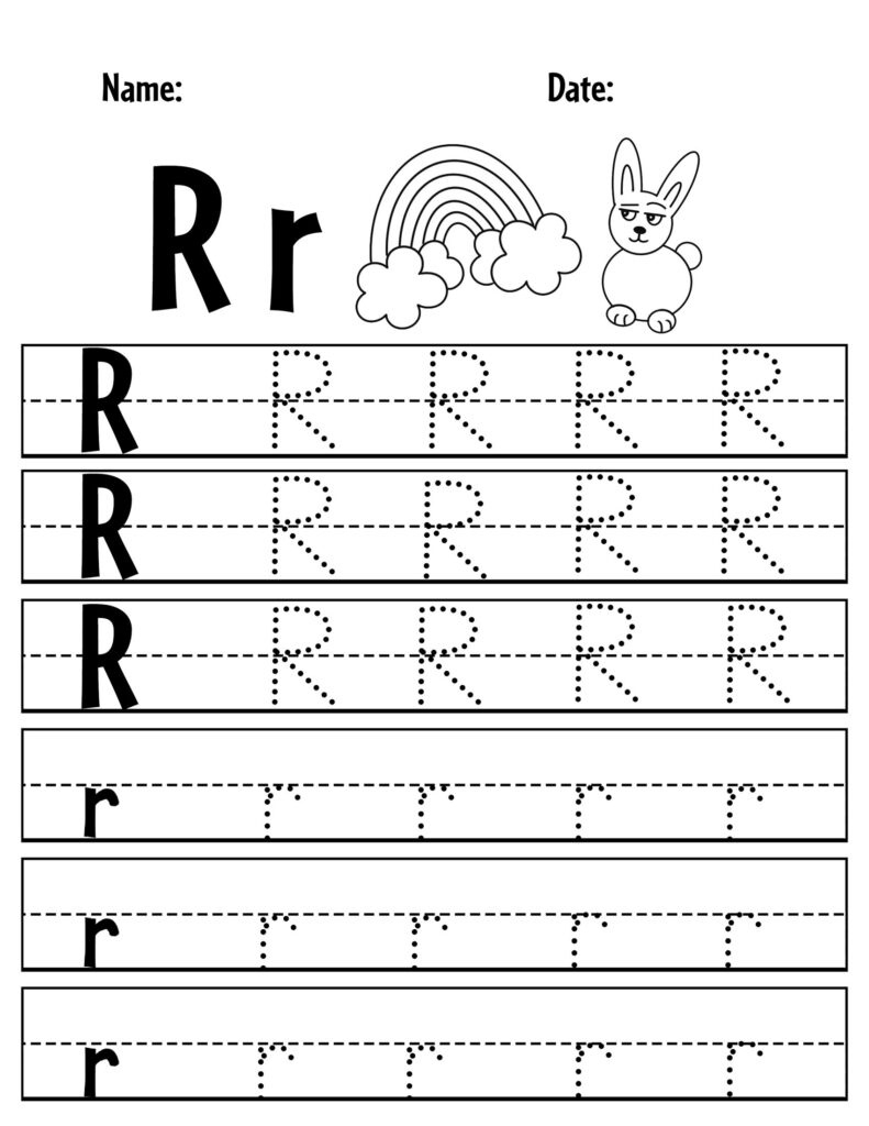 Letter R Worksheets Printable Worksheets