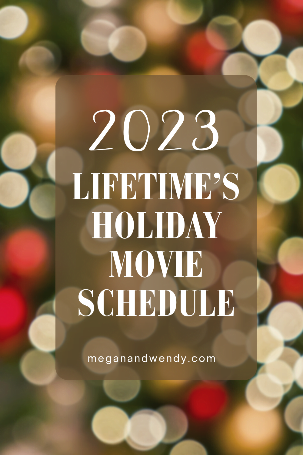 Lifetime Christmas 2024 Schedule Release Date Alia Louise