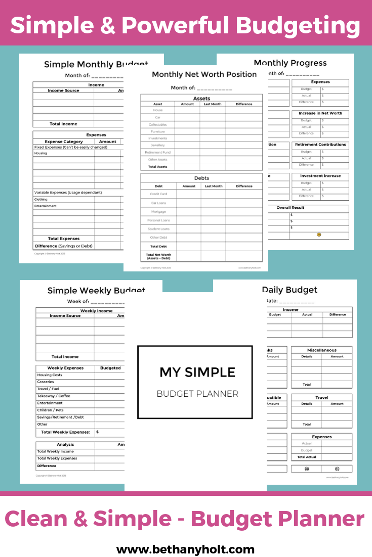 Low Income Budget Beginner Printable Budget Worksheet Budgeting