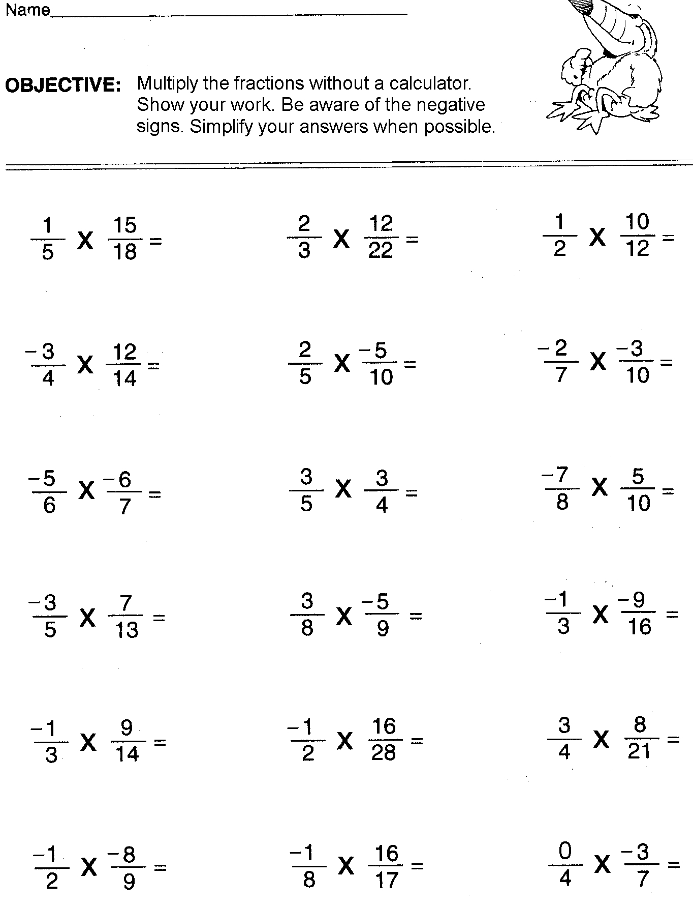 Math Worksheets For 8th Graders Free Printable Printable Templates Free