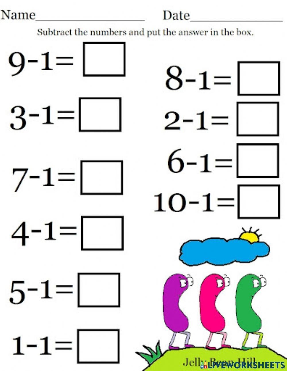 Maths For Kids Worksheet Live Worksheets Worksheets Library