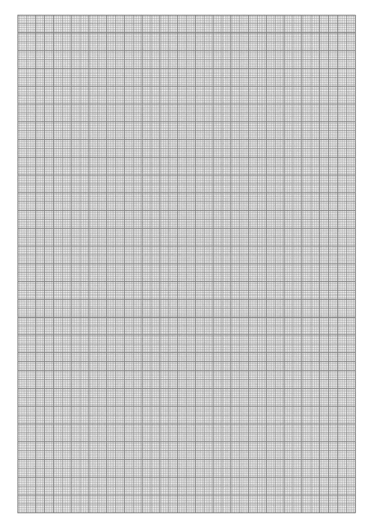Millimeter Graph Paper Printable PDF Printable Graph Paper Grid Paper 