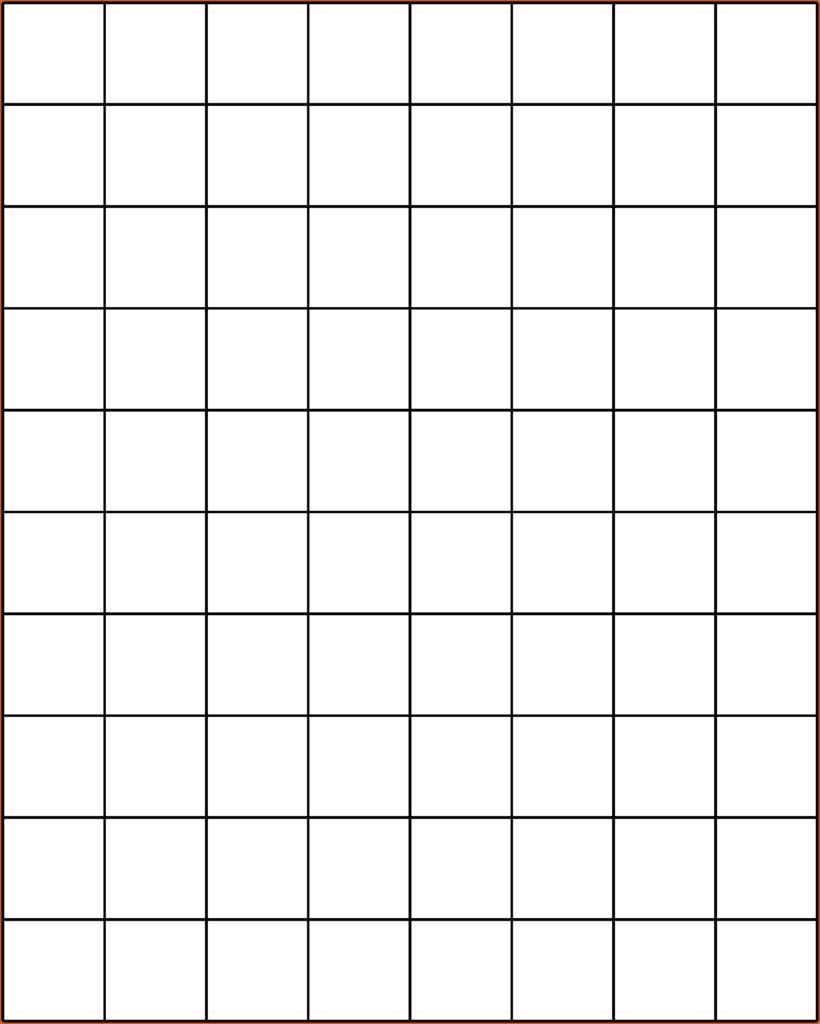One Half Inch Graph Paper Printable Printable Graph Paper