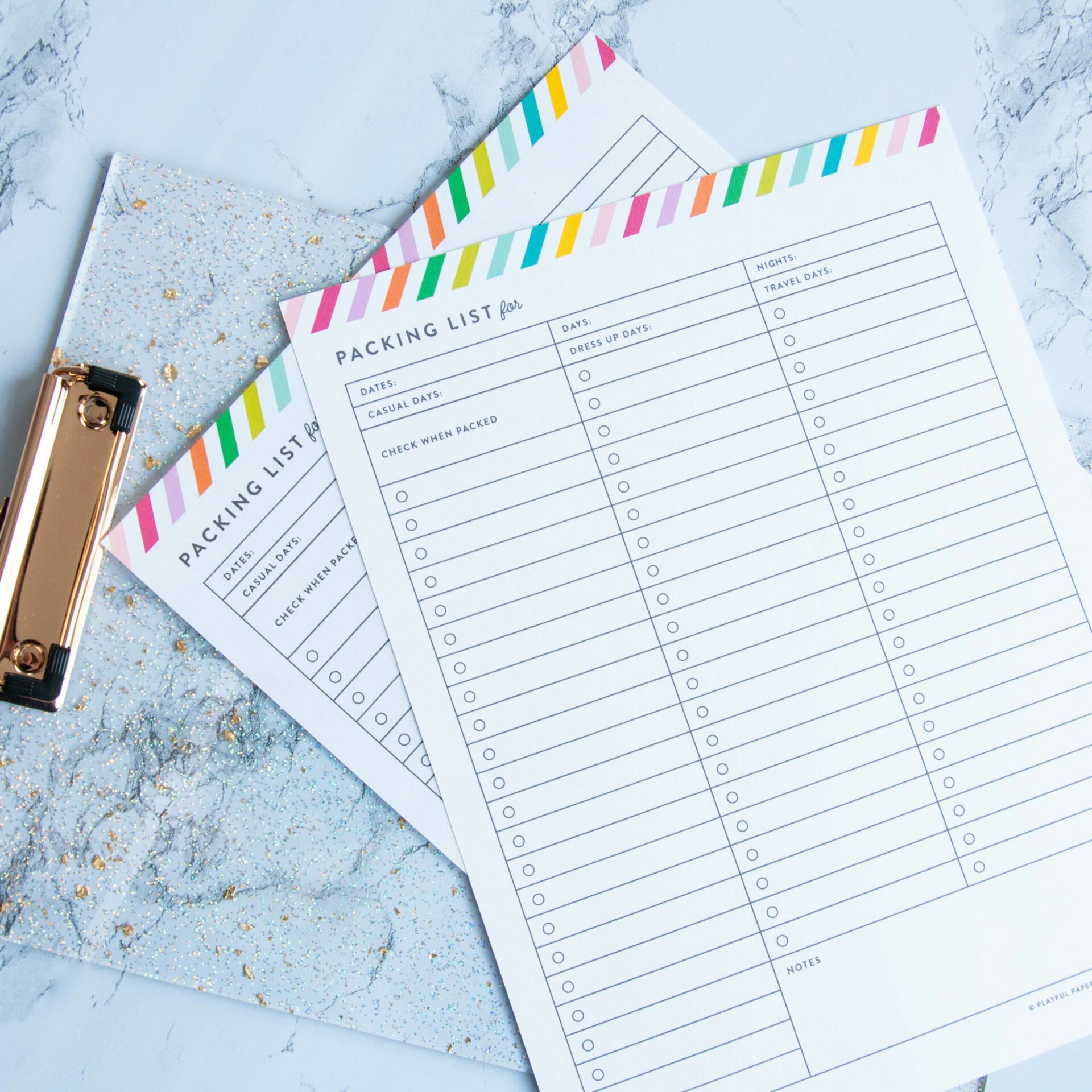 Packing List Printable Hey Linz