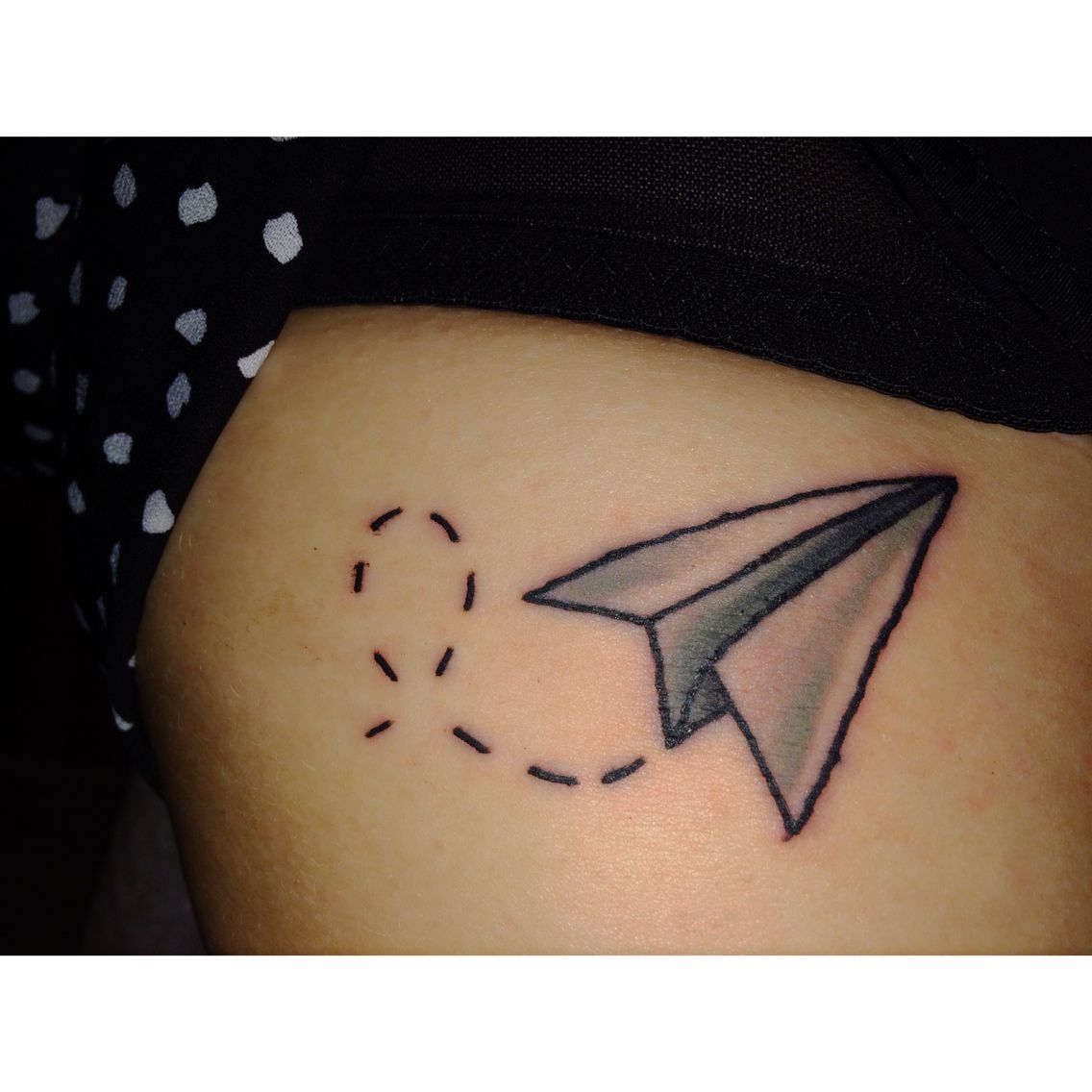 Paper Aeroplane Tattoo Printable Calendars AT A GLANCE