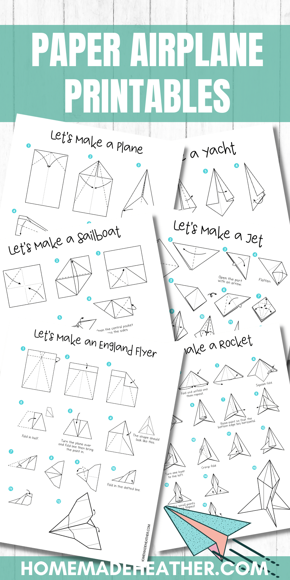 Paper Airplane Template Printable Printable Word Searches