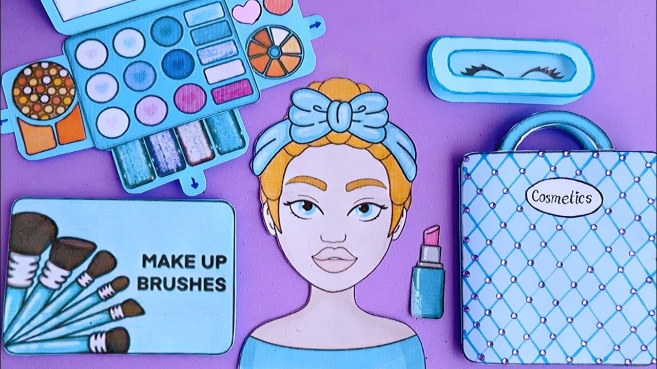 Paper Doll Skin Care Printable Alexander Iddings