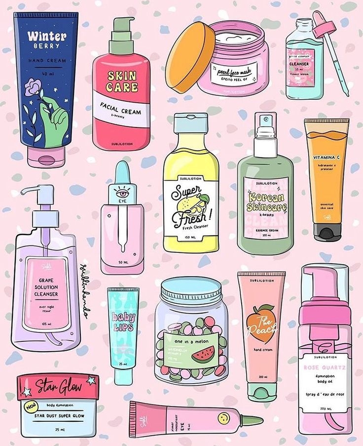 Paper Doll Skin Care Printable Alexander Iddings