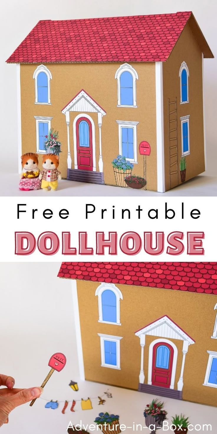 Paper Dollhouse Printables Printable New Year Banners