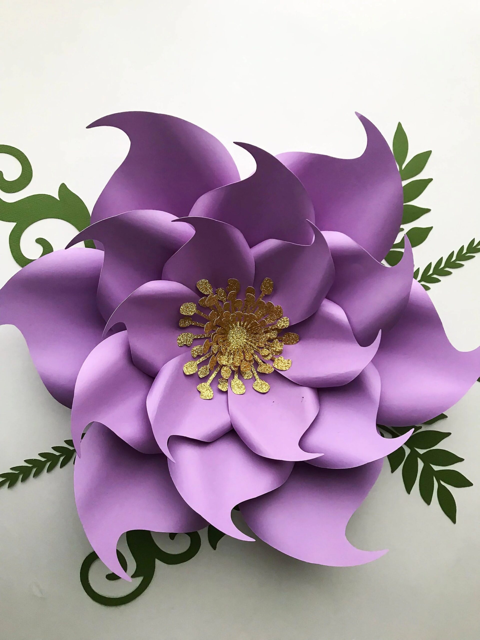 Paper Flower Templates Printables