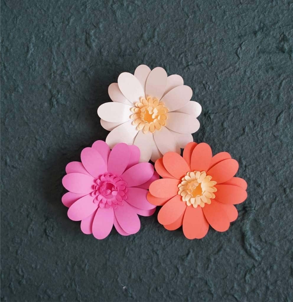 Paper Flowers Template Printable Best Flower Site