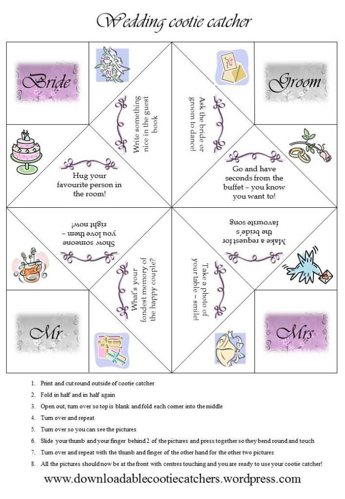 Paper Fortune Teller Printable Template Printable New Year Banners