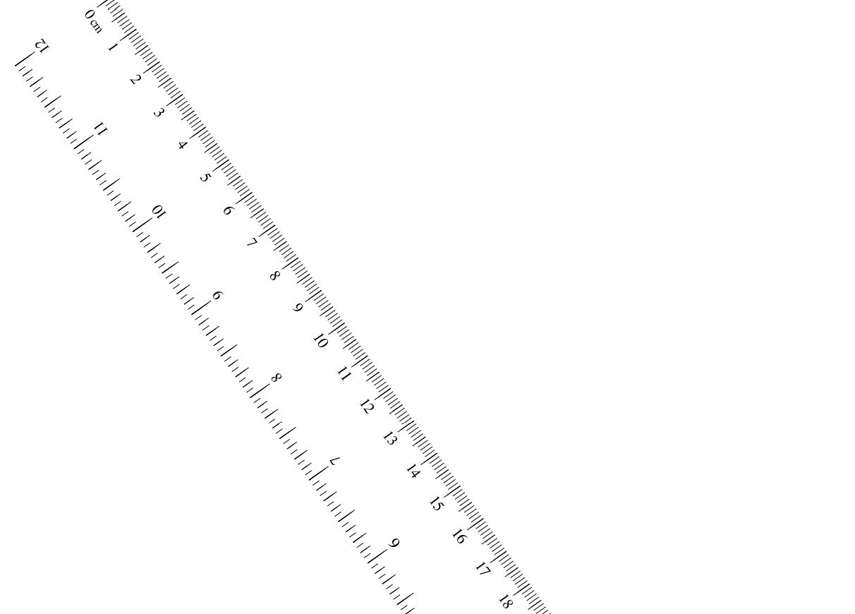 Paper Ruler Printable