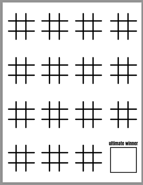 Pen Paper Game Pack 10 Printable Games ShawnMHowell Worksheets 