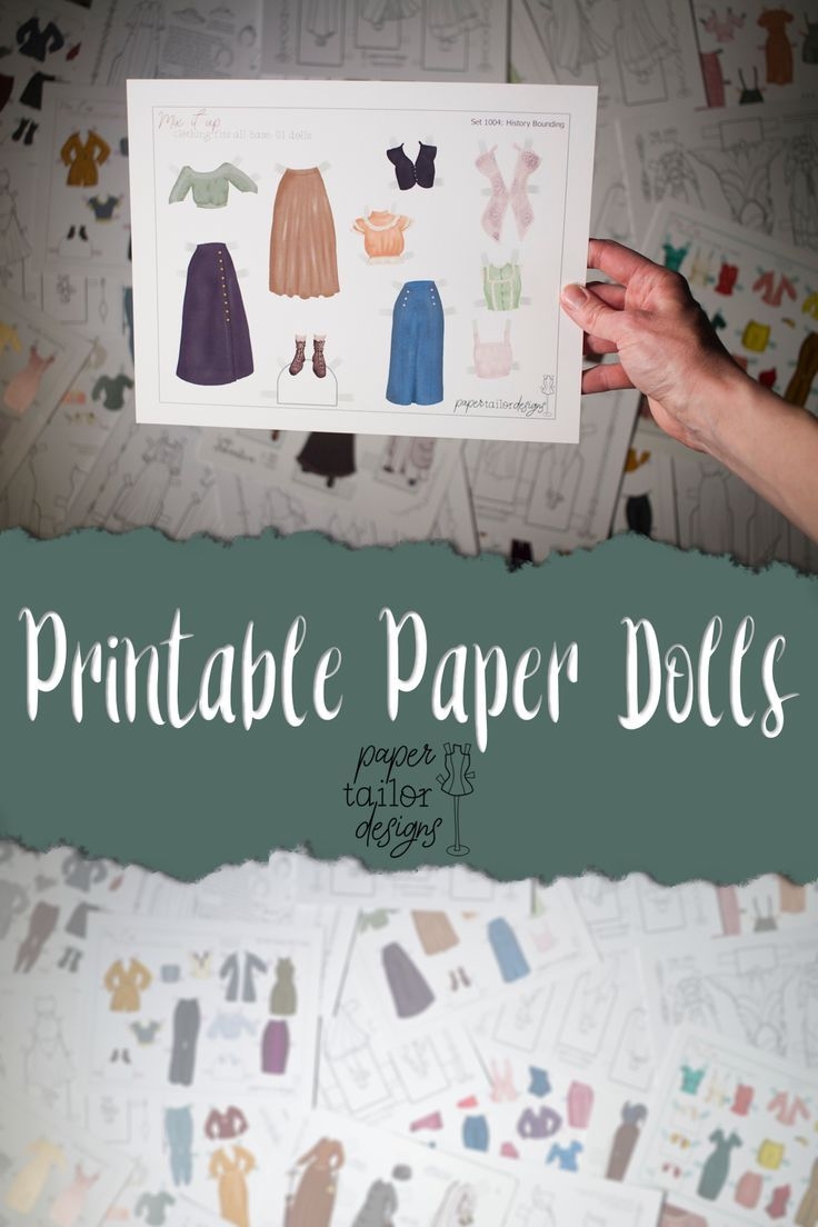 Pin On Paper Doll Printables