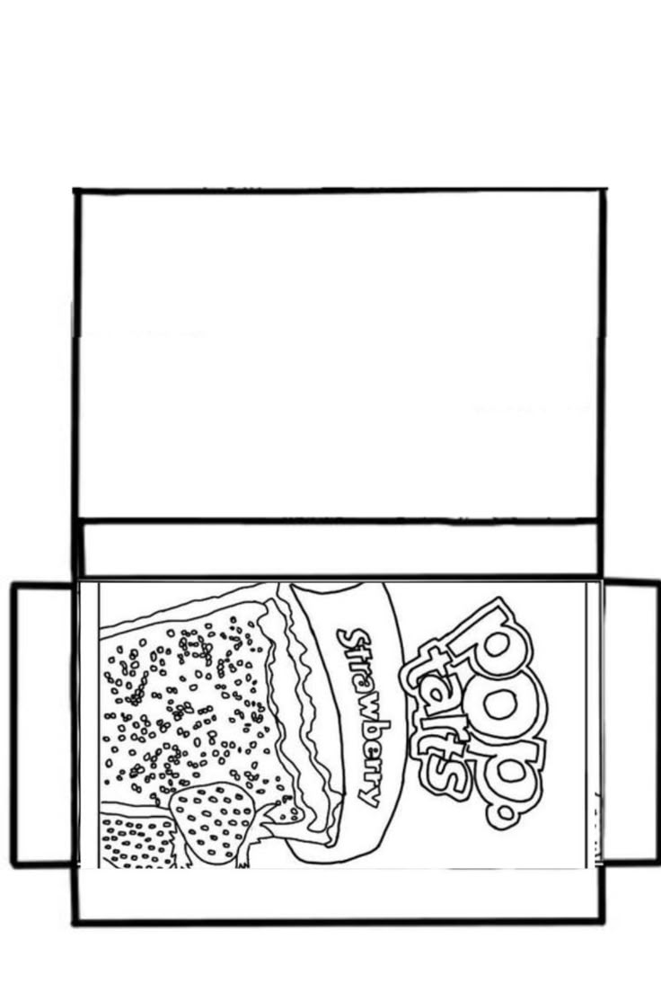 Pop Tart Paper Squishy Template Free Printable Paper Toys 