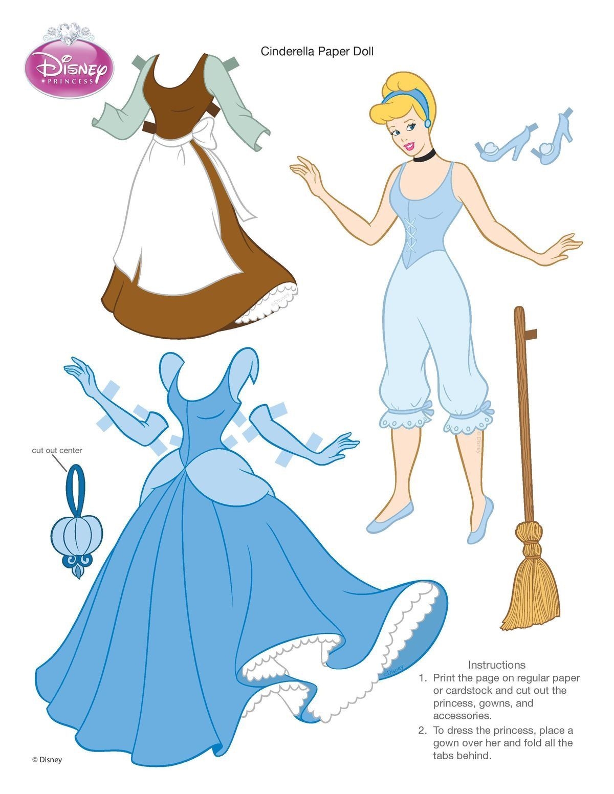 Princess Paper Doll Printable Printable And Enjoyable Learning