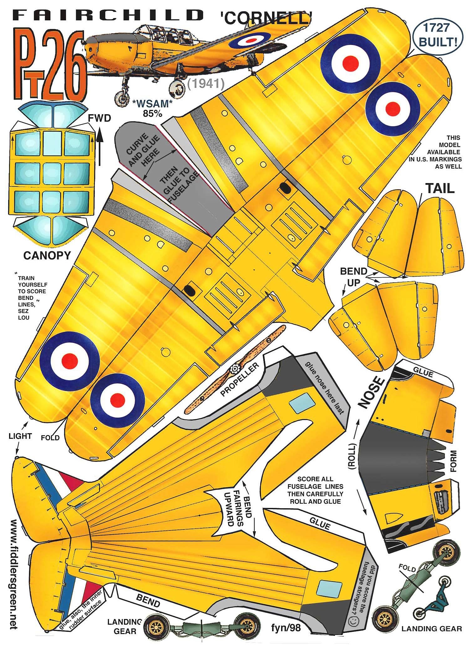 Printable 3D Paper Airplane Templates Calendar Printables
