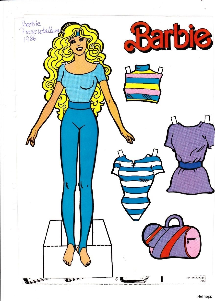 Printable Barbie Paper Dolls Barbie Paper Dolls Disney Paper Dolls 