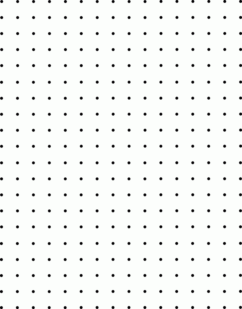 Printable Dotted Paper Printable Dotted Paper