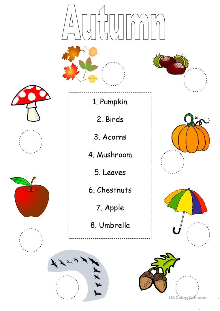 Printable Fall Worksheets Printable Worksheets