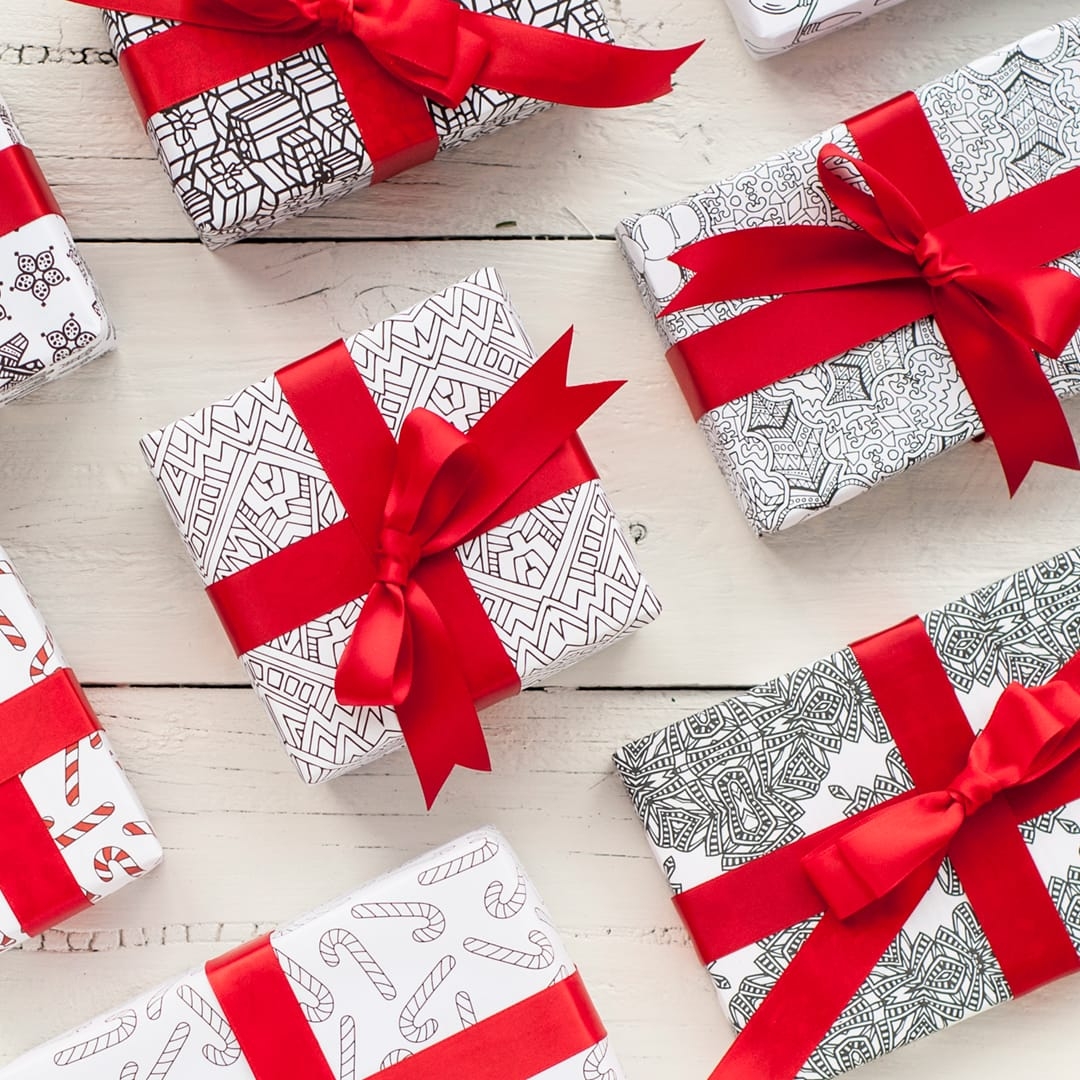 Printable Gift Wrapping Paper Printable Gift Wrapping Paper